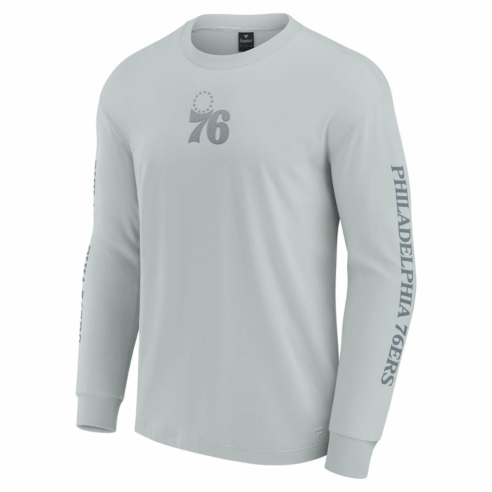 Philadelphia 76ers Elements Strive Long Sleeve T-Shirt  - Gray online