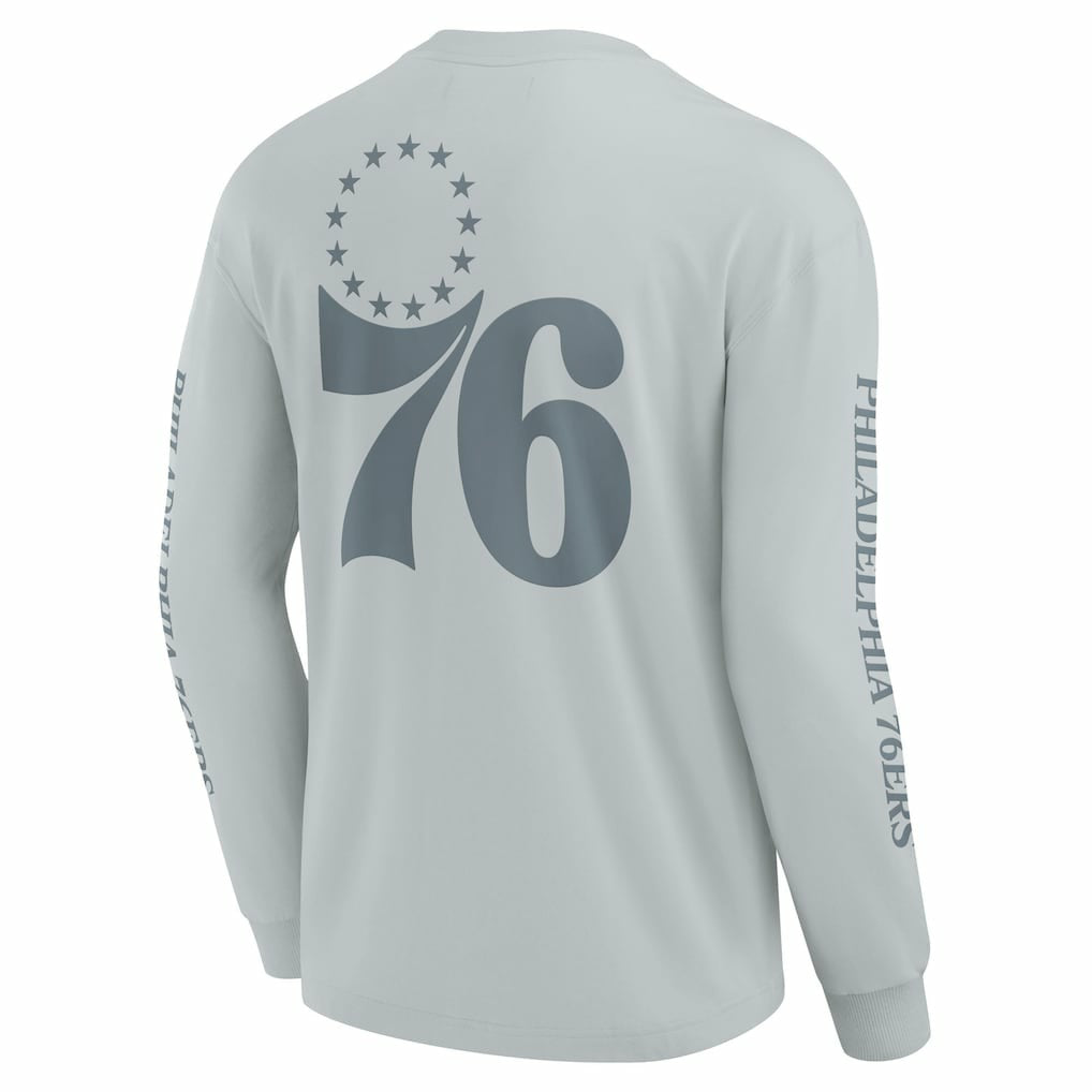 Philadelphia 76ers Elements Strive Long Sleeve T-Shirt  - Gray online