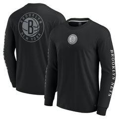 Brooklyn Nets Elements Strive Long Sleeve T-Shirt  - Black online