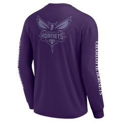 Charlotte Hornets Elements Strive Long Sleeve T-Shirt  - Purple shop