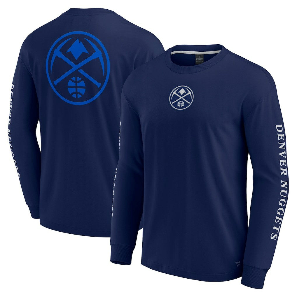 Denver Nuggets Elements Strive Long Sleeve T-Shirt  sale - Navy cheap