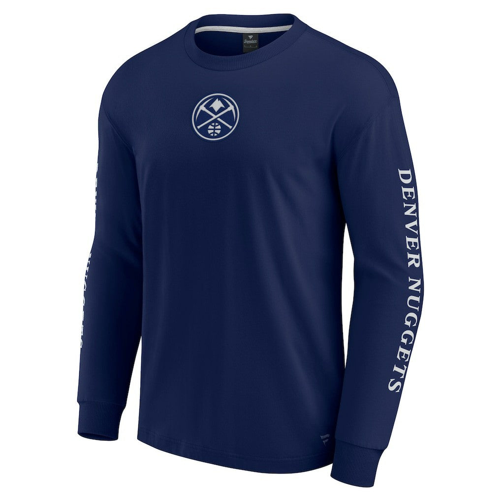 Denver Nuggets Elements Strive Long Sleeve T-Shirt  sale - Navy cheap