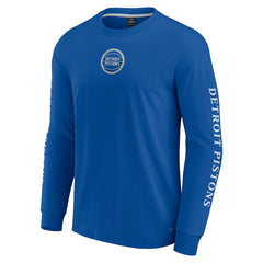 Detroit Pistons Elements Strive Long Sleeve T-Shirt  sale - Blue online