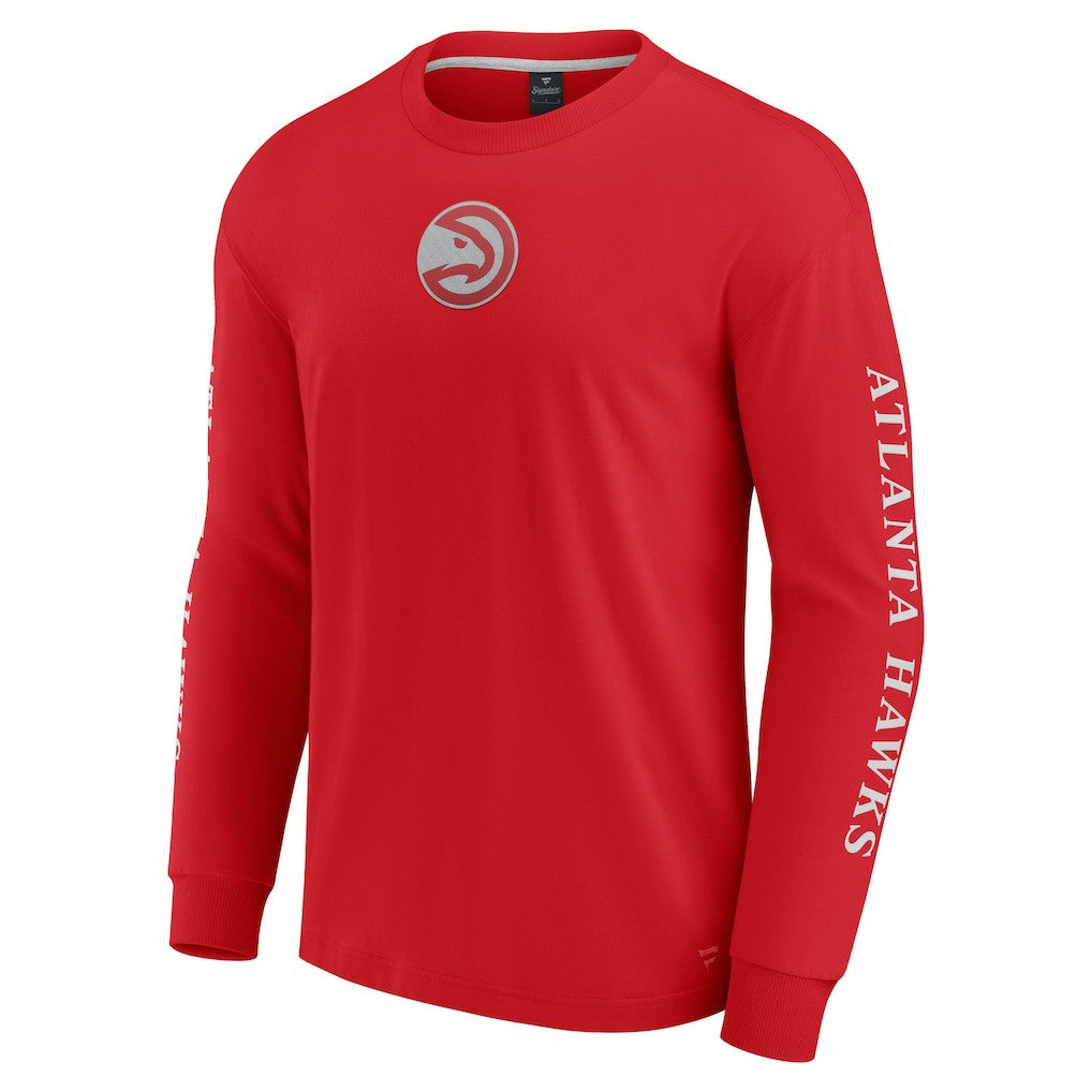 Atlanta Hawks Elements Strive Long Sleeve T-Shirt  - Red for sale