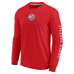 Atlanta Hawks Elements Strive Long Sleeve T-Shirt  - Red for sale