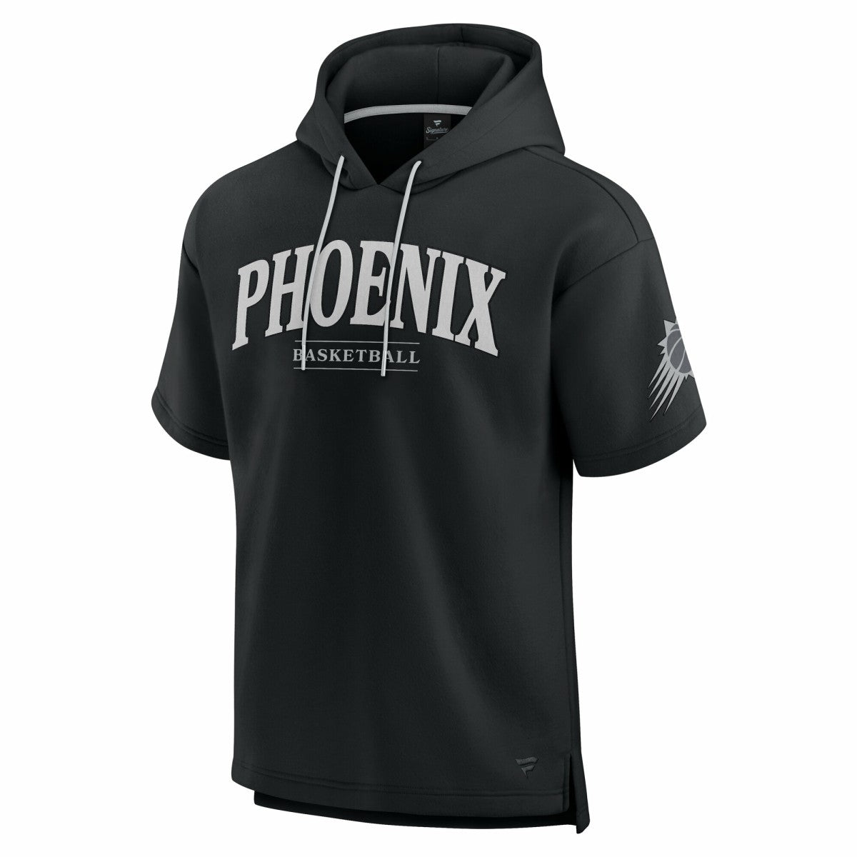 Phoenix Suns Elements Ready Short Sleeve Pullover Hoodie - Black outlet