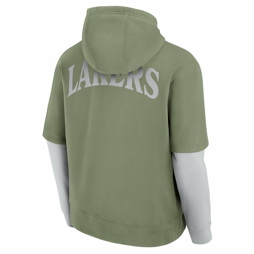Los Angeles Lakers Elements Sleek Pullover Hoodie - Olive online