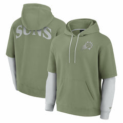 Phoenix Suns Elements Sleek Pullover Hoodie - Olive discount