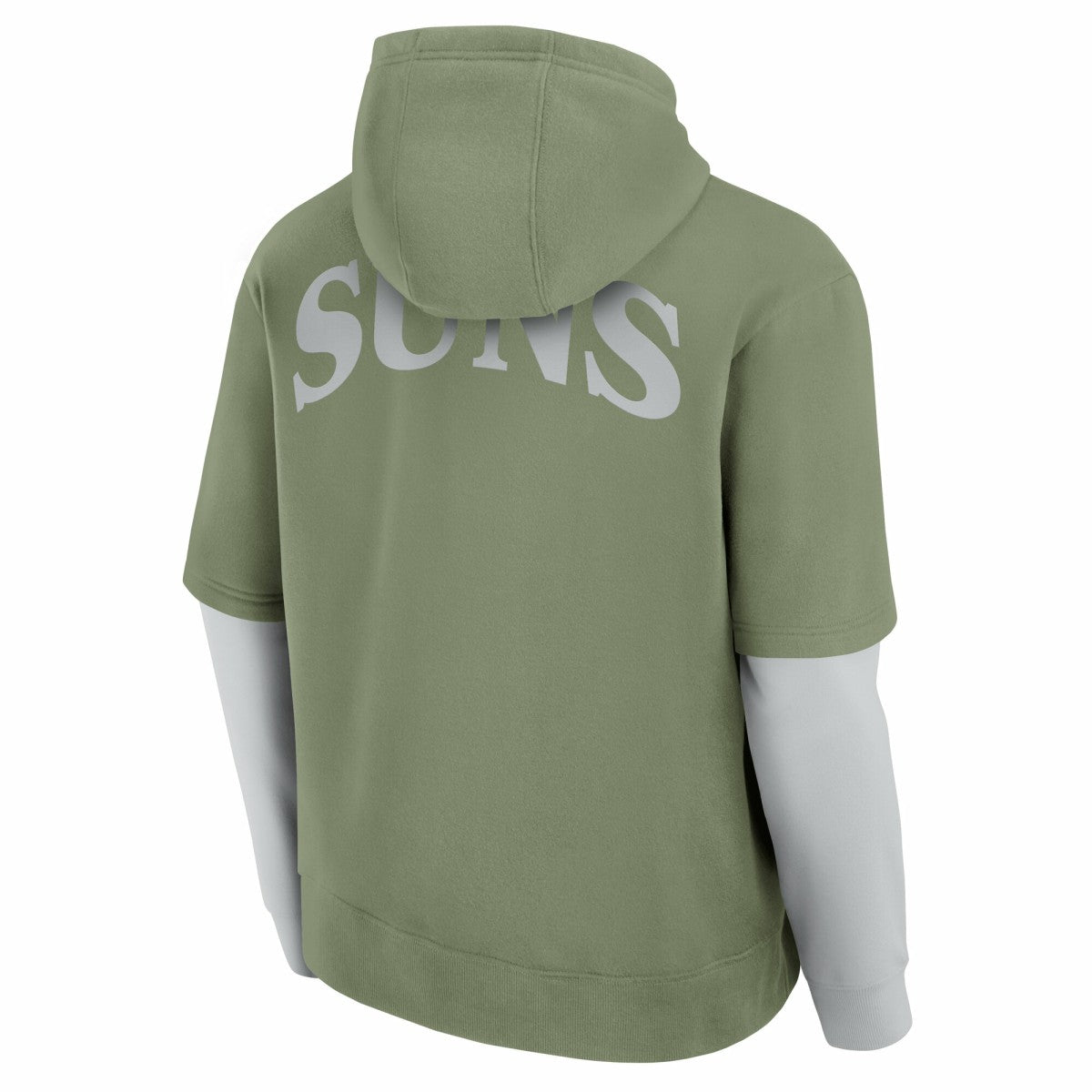 Phoenix Suns Elements Sleek Pullover Hoodie - Olive discount