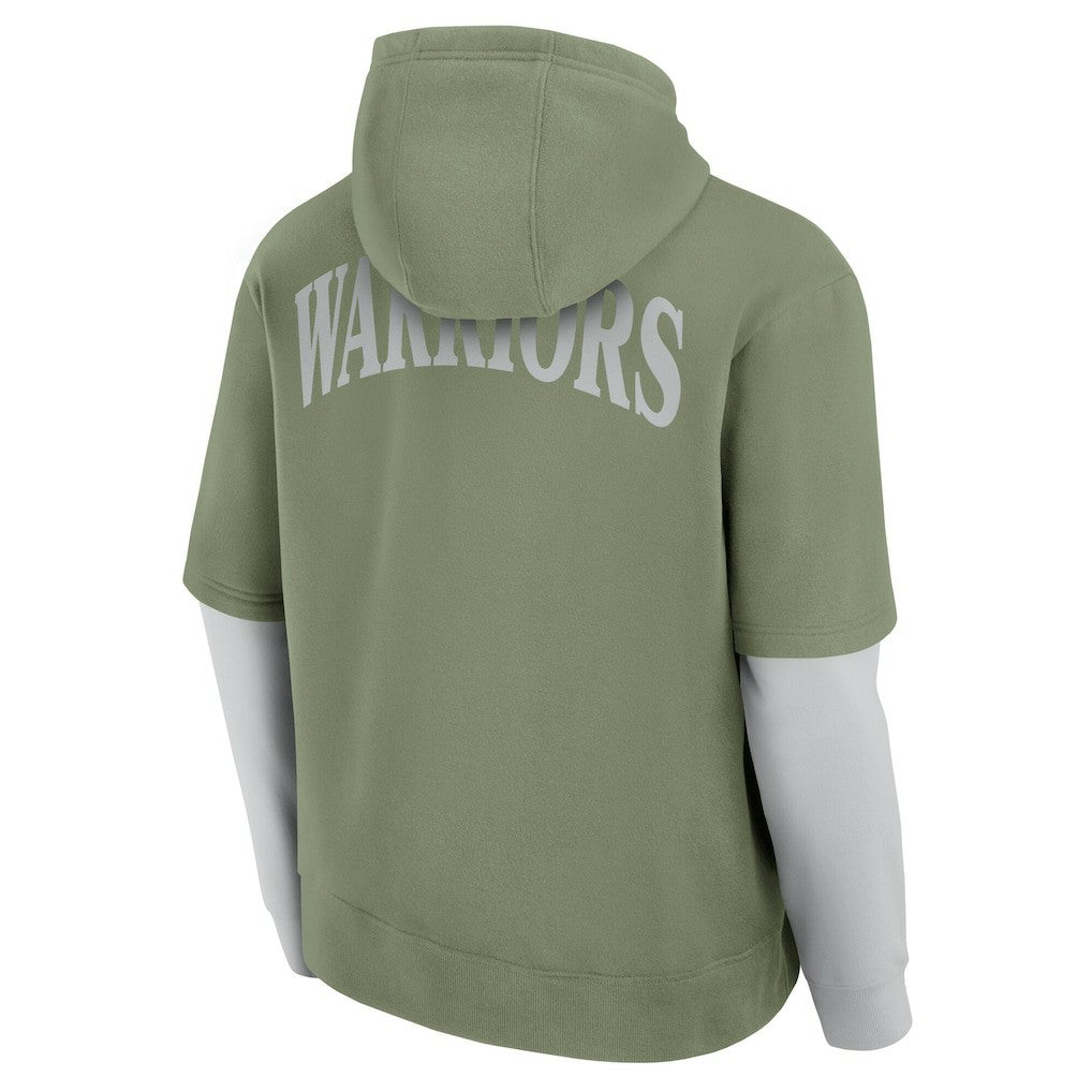 Golden State Warriors Elements Sleek Pullover Hoodie sale - Olive sale