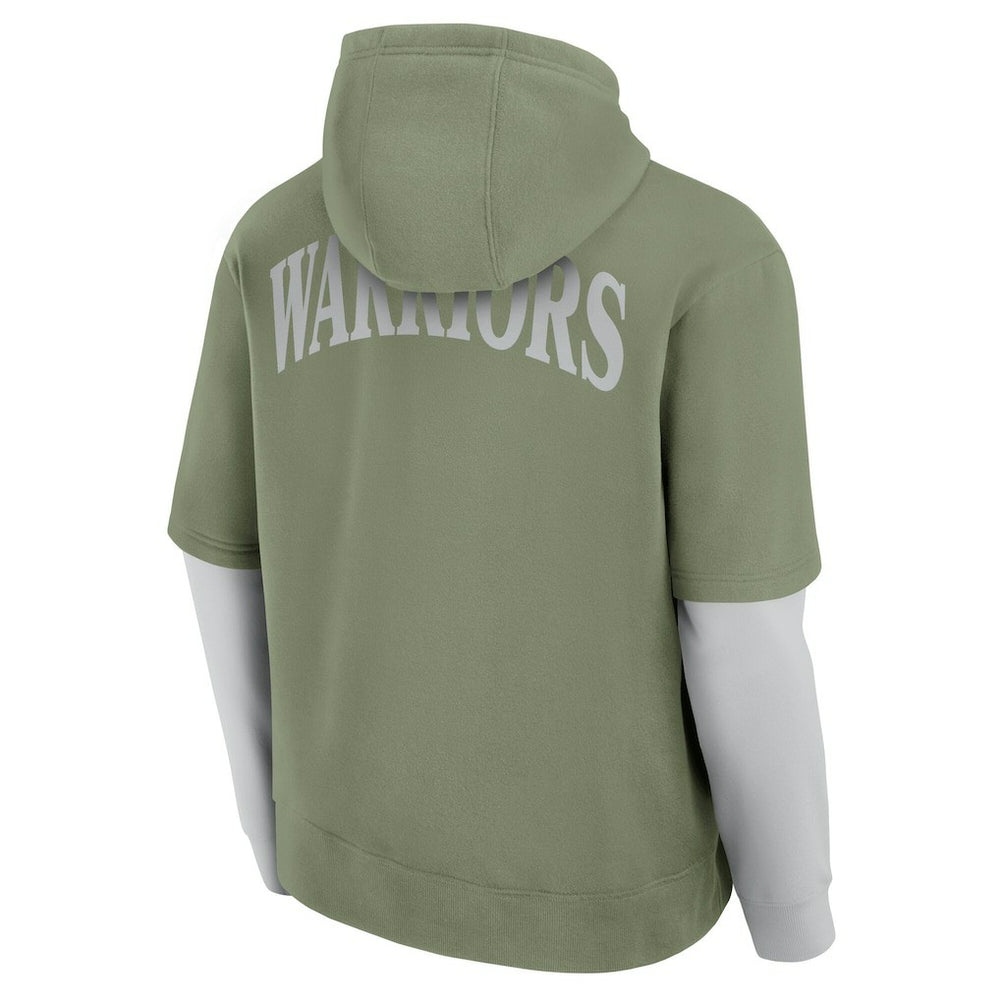 Golden State Warriors Elements Sleek Pullover Hoodie sale - Olive sale