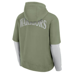 Golden State Warriors Elements Sleek Pullover Hoodie sale - Olive sale