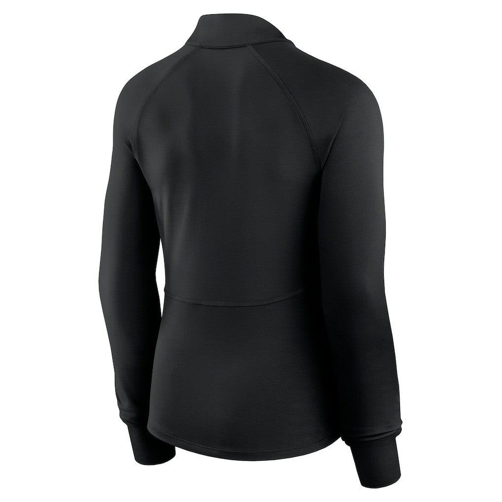 Philadelphia 76ers Women's Elements Match Raglan Quarter-Zip Top - Black online