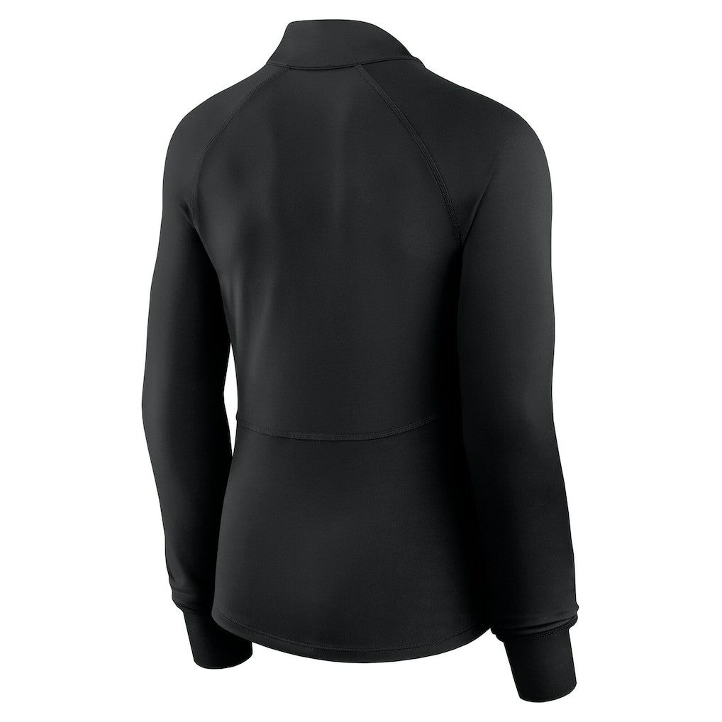 Boston Celtics Women's Elements Match Raglan Quarter-Zip Top - Black sale