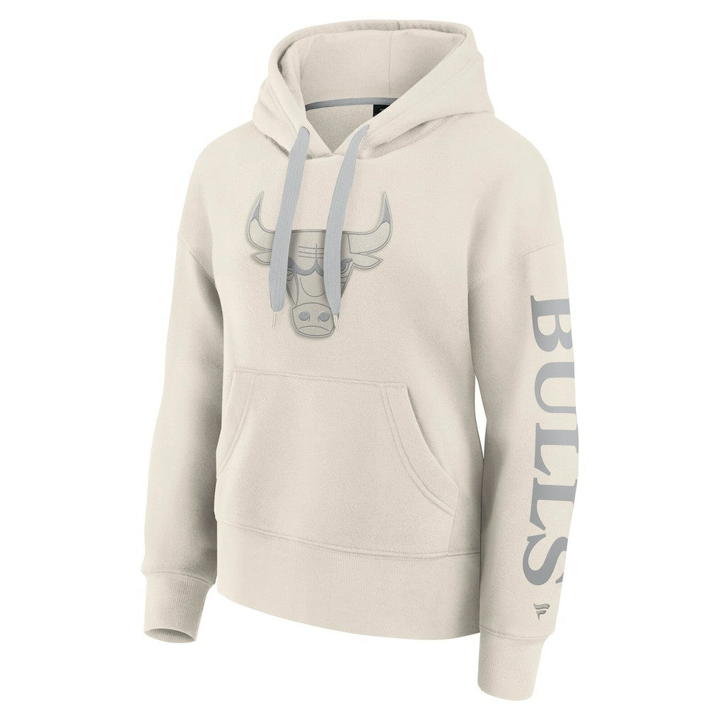 Chicago Bulls Women's Elements Next Pullover Hoodie - Cream for sale