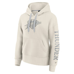 Oklahoma City Thunder Women's Elements Next Pullover Hoodie - Cream outlet