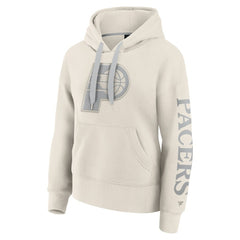Indiana Pacers Women's Elements Next Pullover Hoodie - Cream outlet