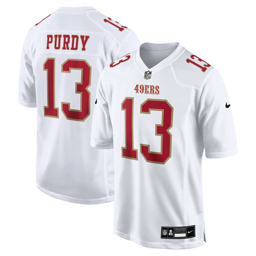 Brock Purdy San Francisco 49ers Fashion Game Jersey - Tundra White cheap