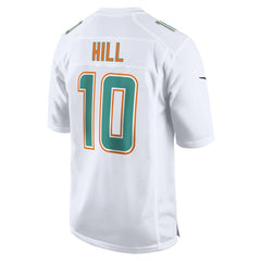 Tyreek Hill Miami Dolphins Fashion Game Jersey - White cheap