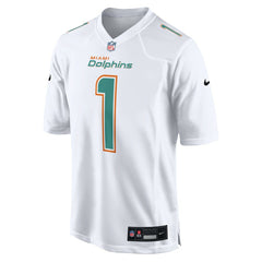 Tua Tagovailoa Miami Dolphins Fashion Game Jersey - White on sale