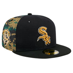 Chicago White Sox Digi Camo 59FIFTY Fitted Hat Black
