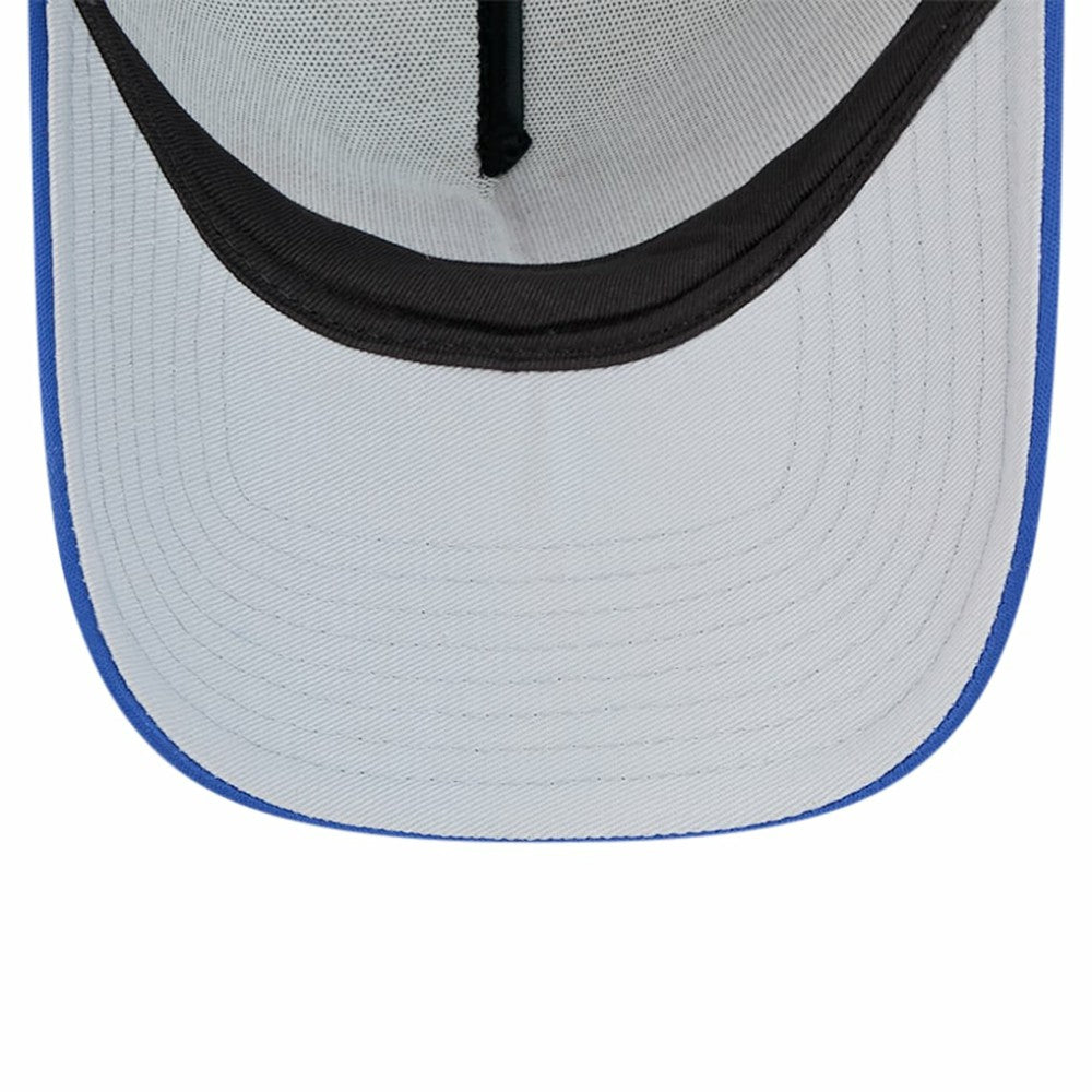 Atlanta Braves Retro Wordmark 9FORTY A-Frame Trucker Adjustable Hat White