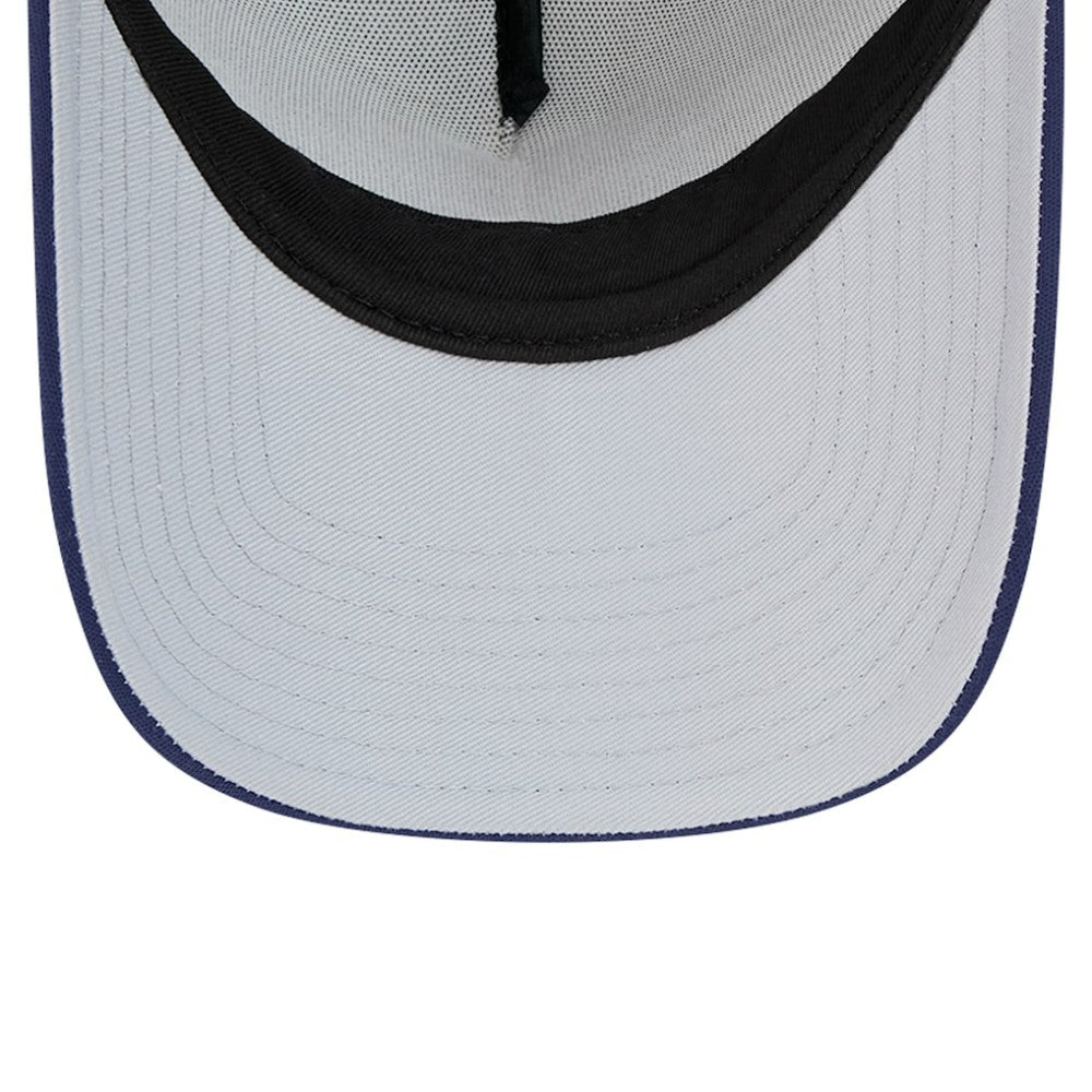 Chicago White Sox Retro Wordmark 9FORTY A-Frame Trucker Adjustable Hat White
