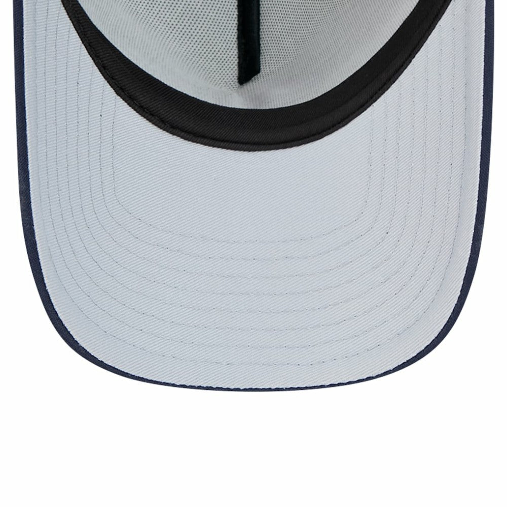 Houston Astros Retro Wordmark 9FORTY A-Frame Trucker Adjustable Hat White