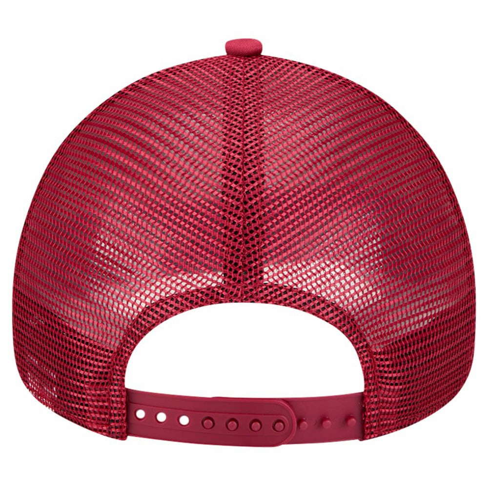 Philadelphia Phillies Retro Wordmark 9FORTY A-Frame Trucker Adjustable Hat White