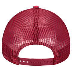 Philadelphia Phillies Retro Wordmark 9FORTY A-Frame Trucker Adjustable Hat White