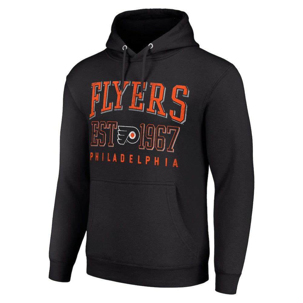 Philadelphia Flyers Starter Retro Graphic Pullover Hoodie - Black Hoodies
