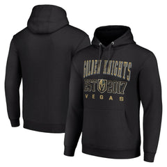 Vegas Golden Knights Starter Graphic Pullover Hoodie - Black Hoodies