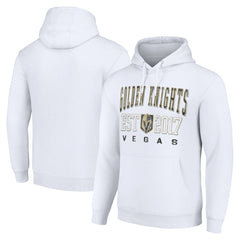 Vegas Golden Knights Starter Graphic Pullover Hoodie - White Hoodies