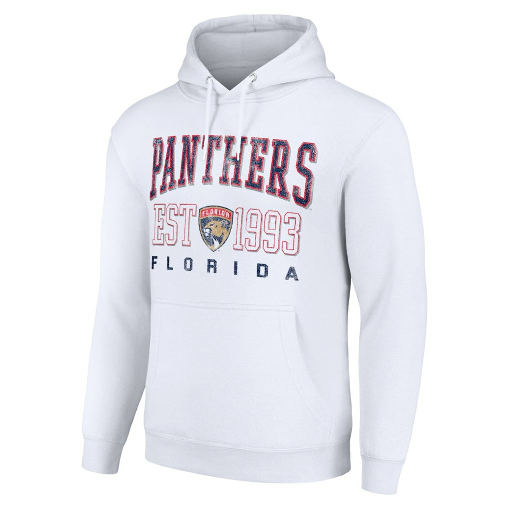 Florida Panthers Starter Graphic Pullover Hoodie - White Hoodies