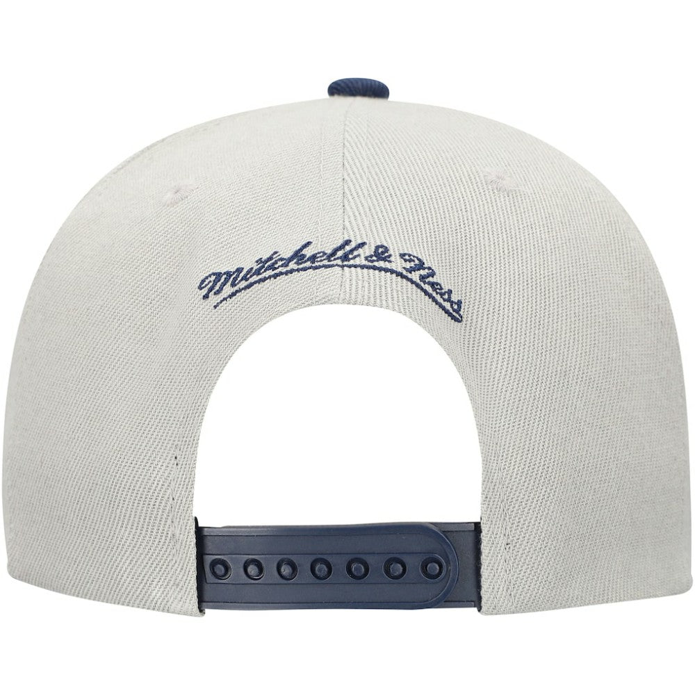 New York Yankees Knock Out Panel Snapback Hat Gray