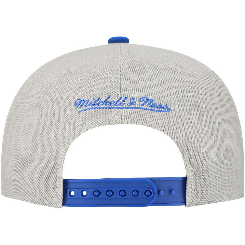 Chicago Cubs Knock Out Panel Snapback Hat Gray