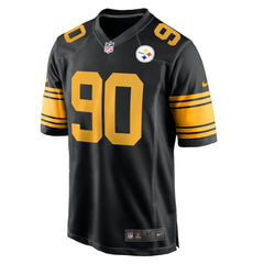 T.J. Watt Pittsburgh Steelers Alternate Game Jersey - Black cheap