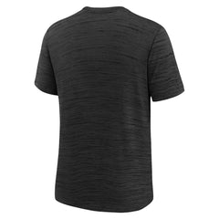 Colorado Rockies Youth Authentic Collection Practice Performance T-Shirt Black