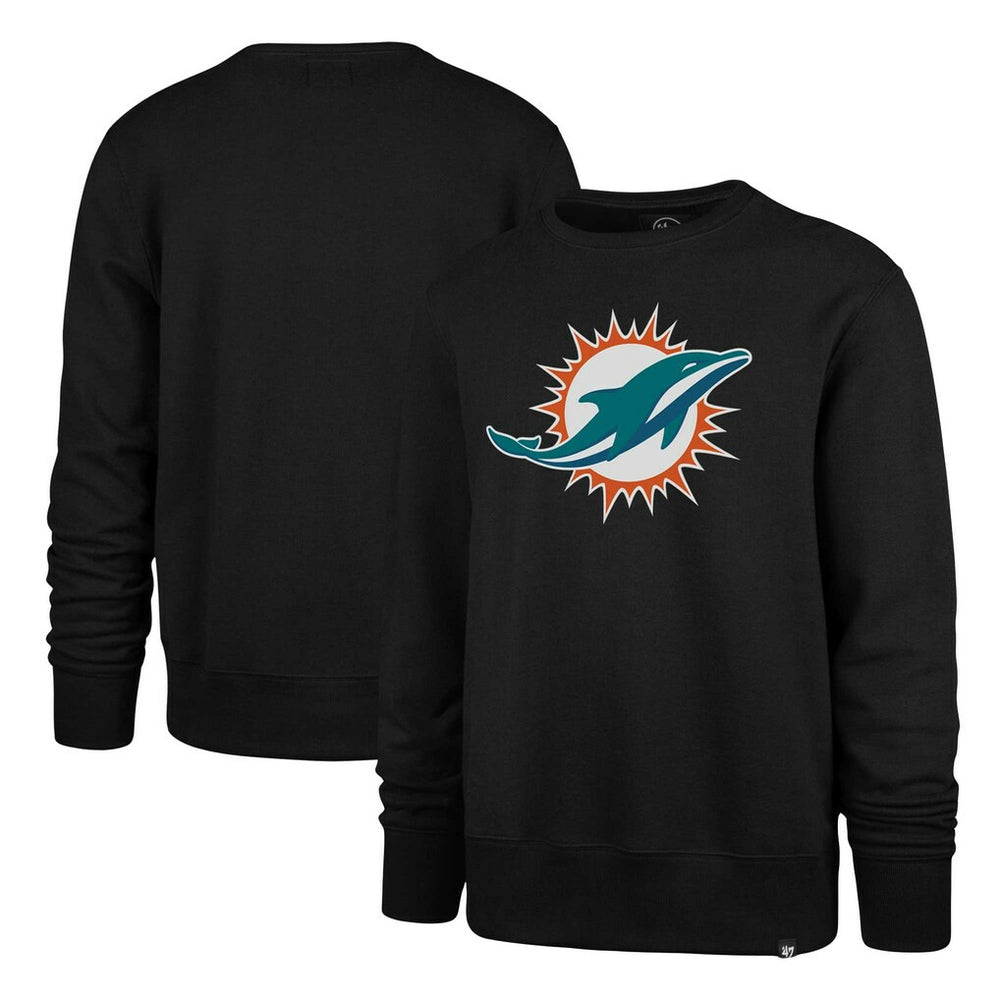 Miami Dolphins '47 Imprint Headline Pullover Sweatshirt - Black discount