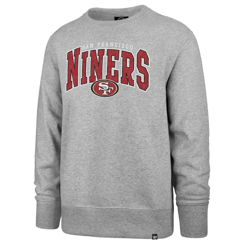 San Francisco 49ers '47 Varsity Block Headline Pullover Sweatshirt - Gray online