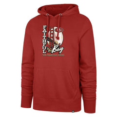San Francisco 49ers '47 Regional Headline Pullover Hoodie - Scarlet for sale
