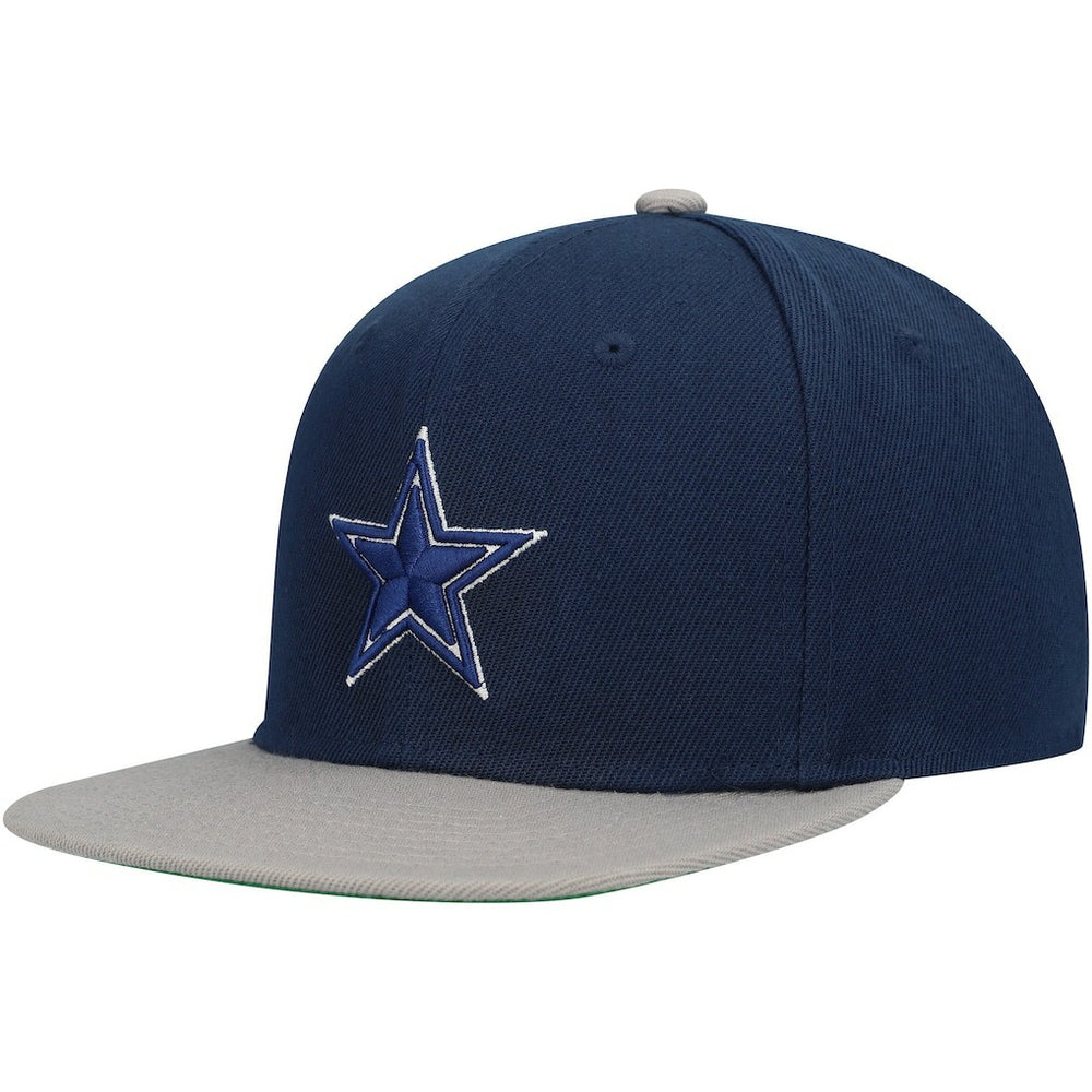 Dallas Cowboys Youth Two-Tone Snapback Hat - Navy/Silver discount