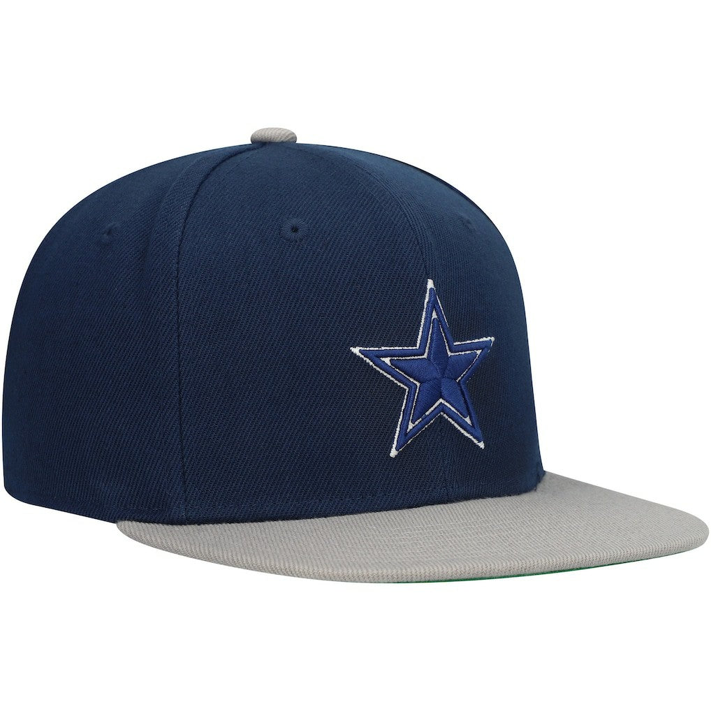 Dallas Cowboys Youth Two-Tone Snapback Hat - Navy/Silver discount