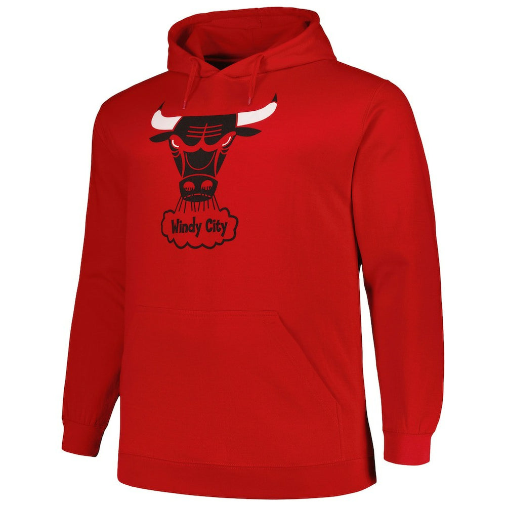 Chicago Bulls Hardwood Classics Big & Tall Pullover Hoodie - Red on sale