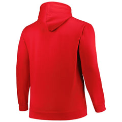 Miami Heat Hardwood Classics Big & Tall Pullover Hoodie - Red shop