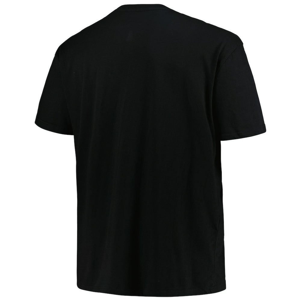 Atlanta Hawks Big & Tall Hardwood Classics Vintage Logo T-Shirt - Black cheap