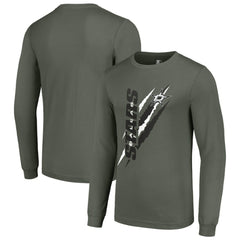 Dallas Stars Starter Color Scratch Long-Sleeve T-Shirt - Green T-shirts