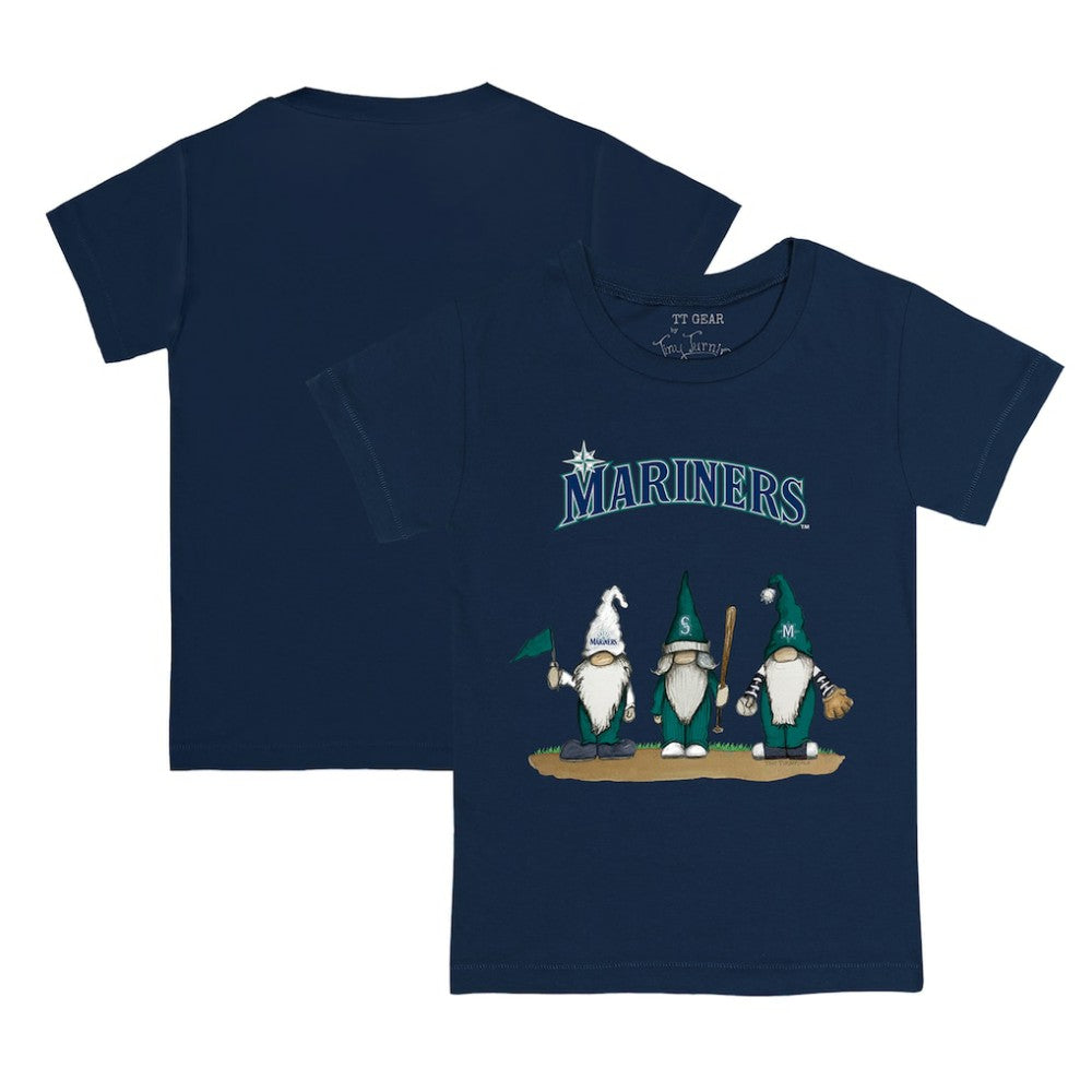 Seattle Mariners Tiny Turnip Youth Gnomes T-Shirt Navy
