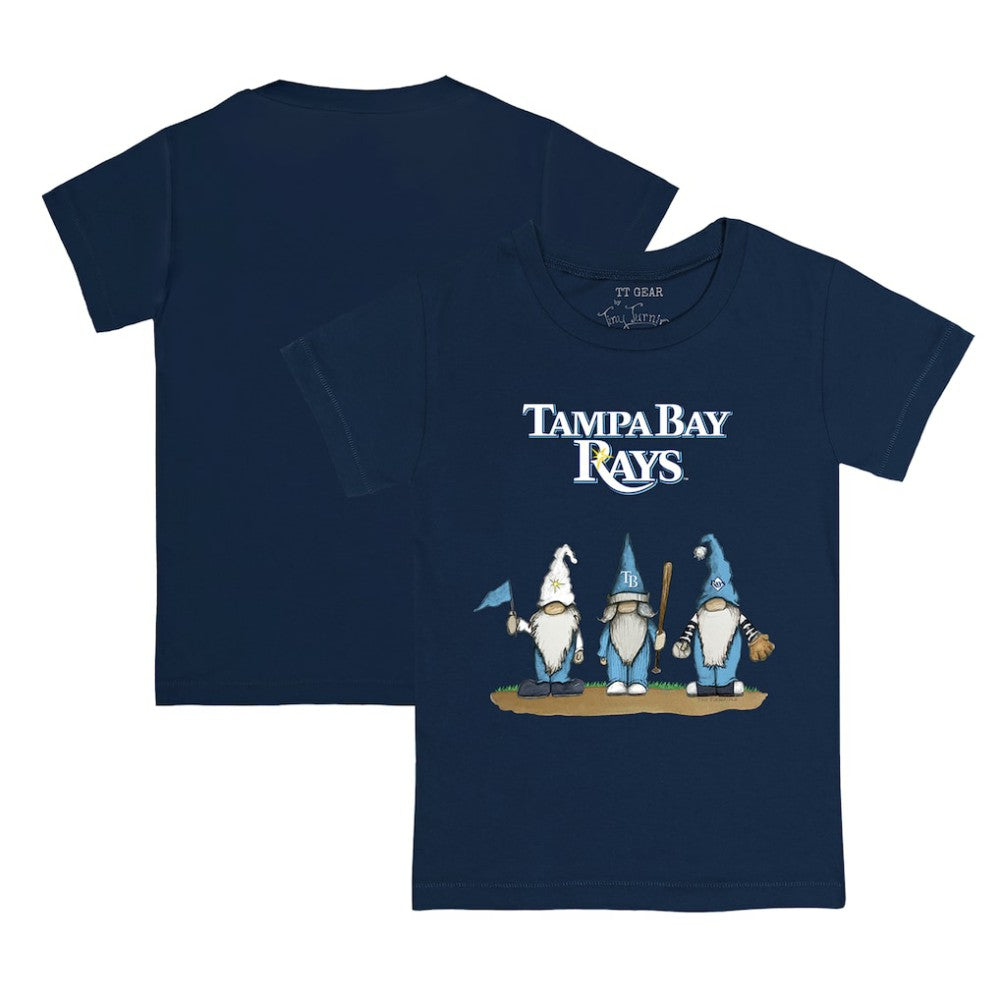 Tampa Bay Rays Tiny Turnip Youth Gnomes T-Shirt Navy