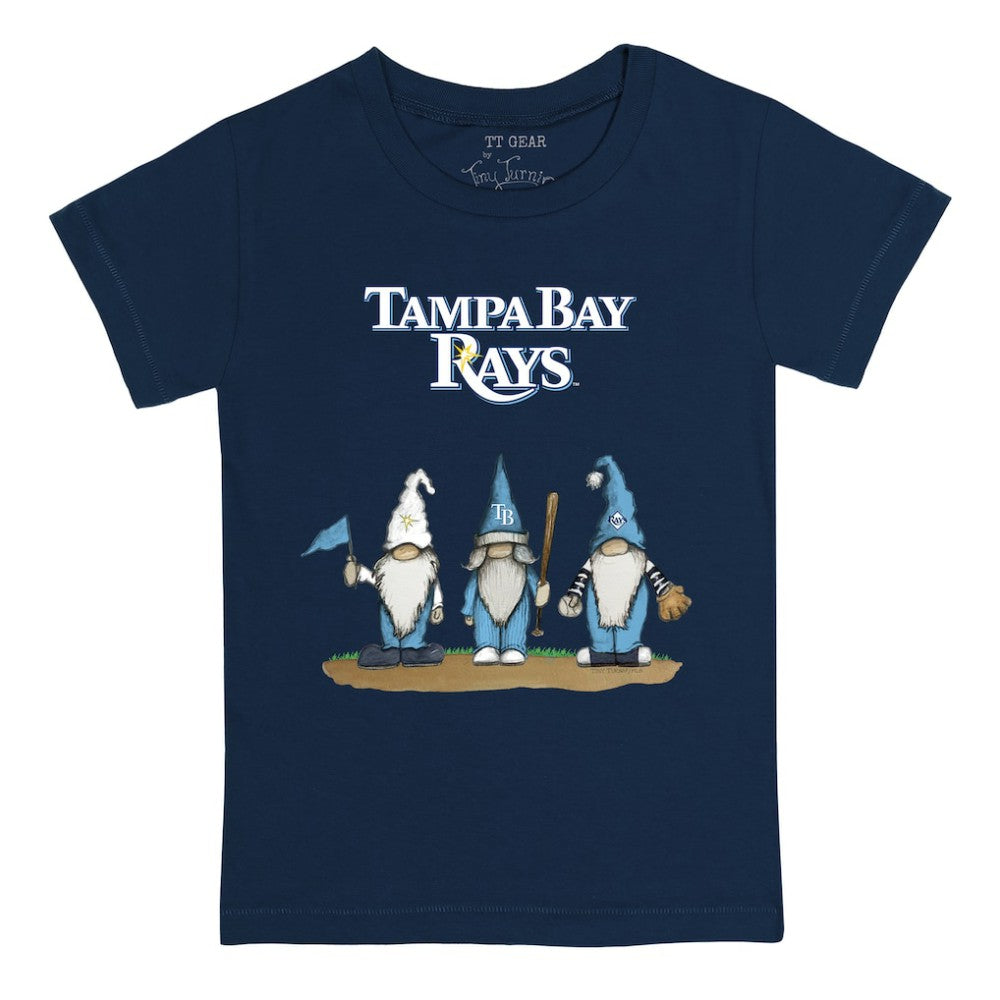 Tampa Bay Rays Tiny Turnip Youth Gnomes T-Shirt Navy